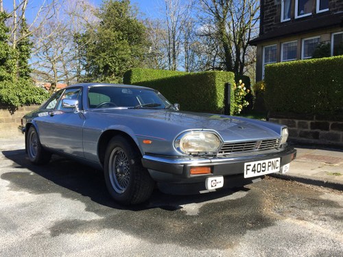 1989 Jaguar XJS Excellent condition for a 30 year old SOLD