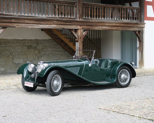 1938 S. S. 100 Jaguar 2 1/2 Litre   For Sale by Auction