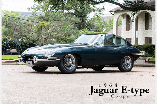 1964 Jaguar E-Type 3.8 Coupe = Correct Green(~)Tan $obo For Sale