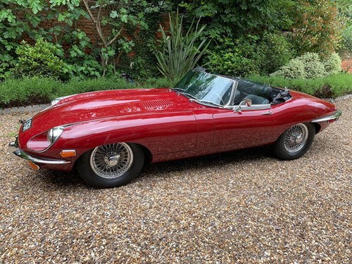 1970 Jaguar E-Type Series II Roadster For Sale by Auction