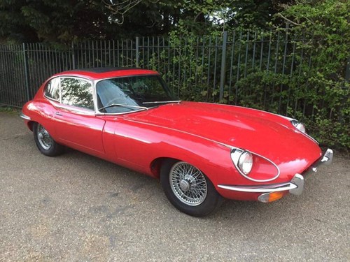 1969 Jaguar E Type Series II Fixed Head Coupe 2+2 For Sale by Auction