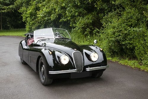 1952 JAGUAR XK120 DROP HEAD COUPE LHD In Beamish Auction Jul SOLD
