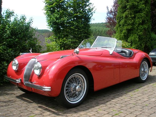 1952 XK 120 OTS, excellent throughout, 1 owner since 30 years For Sale