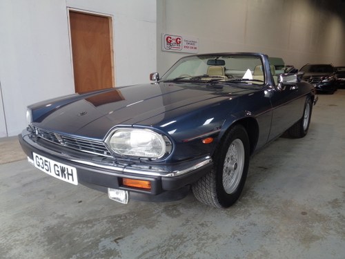 1990 Xjs 5.3 v12 convertible - 24,000 miles fsh For Sale