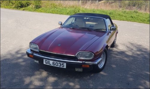 1991 Jaguar XJS Convertible 5.3 V12 SOLD