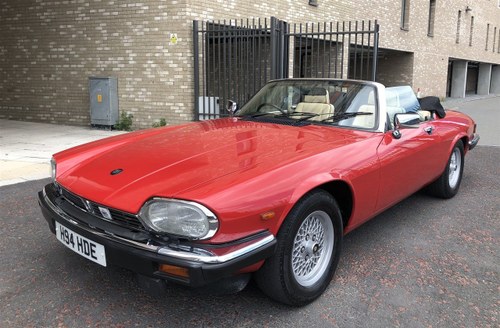 1991 XJS V12 Convertible - Barons Tuesday 16th July 2019 For Sale by Auction