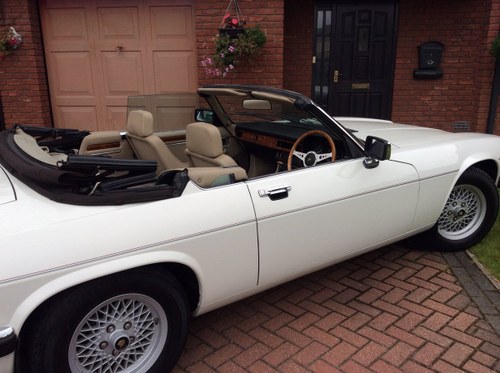 1988 Jaguar XJS V12 Convertible - Just 18000 miles only!! For Sale by Auction