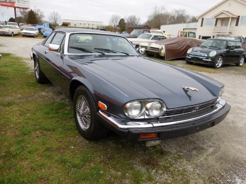 1990 Jaguar XJS Coupe = Cledan Blue(~)Grey 84k miles $8.5k For Sale