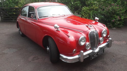 1963 Jaguar mk2 3.8 MOD Carmen Red In vendita