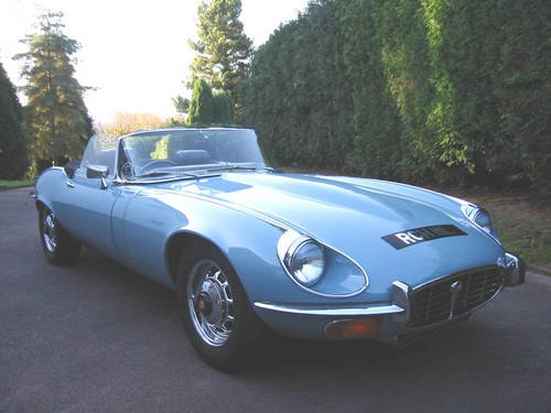 1972 Jaguar E type S3 V12 roadster SOLD