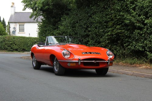 1969 Jaguar E-Type SII - UK Matching No's 'Special Factory Order' In vendita