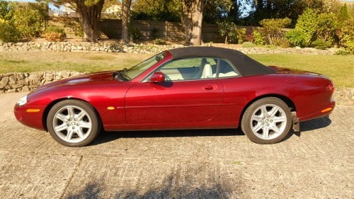 1997 XK8 Convertible in Carnival Red - Very Low Mileage For Sale