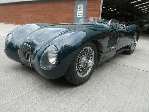 1953 Jaguar C Type Tool Room Reproduction - stunning SOLD