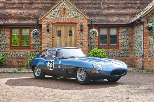 1963 Jaguar 3.8 Series 1 E-Type FHC FIA Competition Car  In vendita