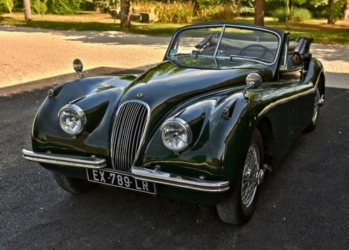 1000 1953 Jaguar XK120 Drop Head Coupe, Left Hand Drive SOLD