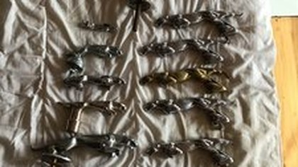 JAGUAR COLLECTION OF LEAPERS AND KEYRINGS