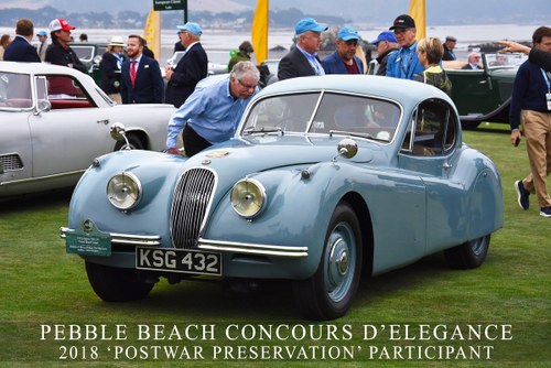 1953 Jaguar XK120 FHC - Pebble Beach 2018 participant For Sale