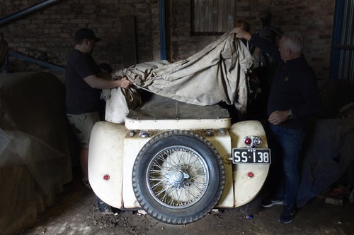 1936 Super rare SS100 Barn Find, owned for 60 years, race history In vendita