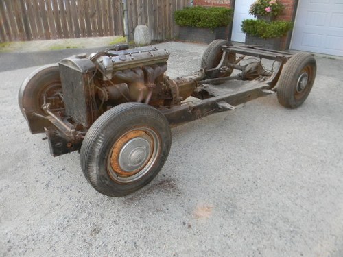 1954 Jaguar XK120 Rolling Chassis /Drivetrain- Free Shipping For Sale