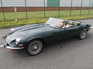 1974 Green V12 Manual Roadster XGU859M chassis UE1S25003 SOLD