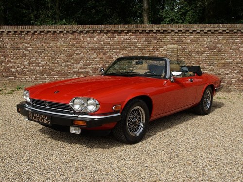 1989 Jaguar XJS V12 Convertible only 12.924 miles from new, facto In vendita