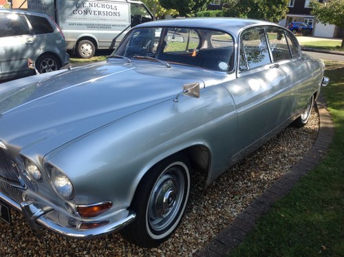 1963 Jaguar Mk10 manual 5 speed Silver one previous own SOLD