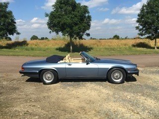 1988 Jaguar XJS V12 Convertible -  FSH Only 54000 miles For Sale by Auction