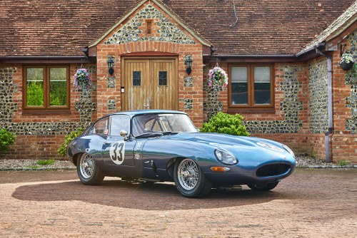 1963 Jaguar 3.8 Series 1 E-Type FHC FIA Competition Car  For Sale