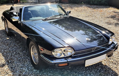 1990 Jaguar xjs v12 convertible factory black 69000mls For Sale