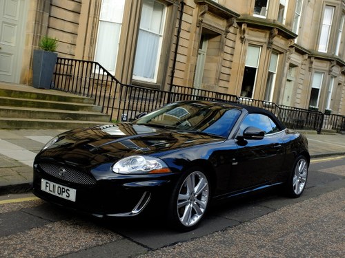 2011 JAGUAR XK 5.0 CONVERTIBLE - TOTAL JAGUAR S/HISTORY - 43K MLS VERKAUFT