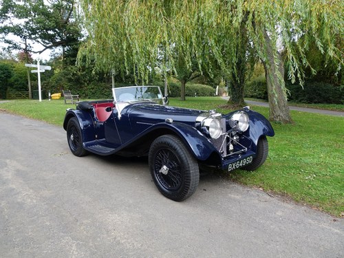 Suffolk Jaguar SS100 4.2 with Certificat D'imatricuation For Sale