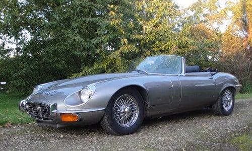 1973 Jaguar E-Type Series 3 Roadster À venda em leilão