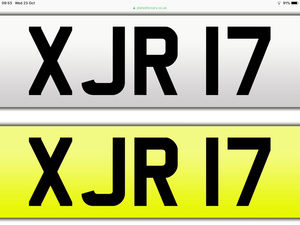 2003 XJR 17 registration number In vendita