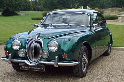 1960 Jaguar MKII hire Yorkshire | Hire a self drive Jaguar A noleggio