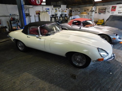 1966 JAGUAR E TYPE SERIES ONE ROADSTER For Sale