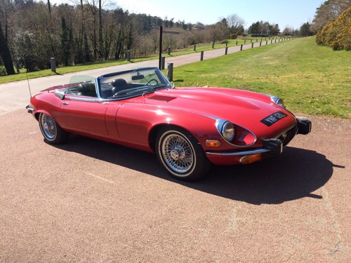 1973 V12 E type Roadster - Reduced no offers For Sale