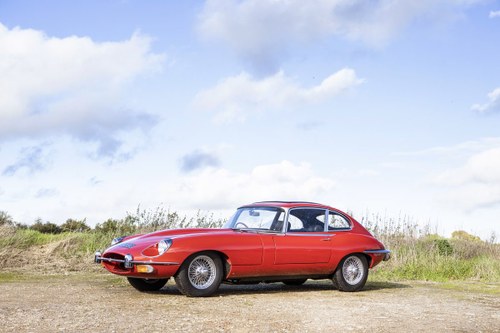 1969 Jaguar E-Type Series II 2+2 Coupé For Sale by Auction