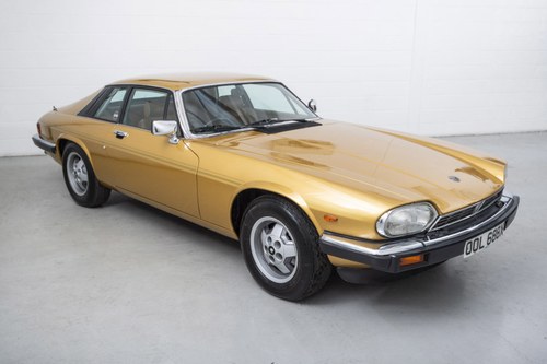1981 Jaguar XJS 5.3 V12 HE - Gold, Same owner 32 years SOLD