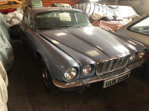 1974 Jaguar Xj6 4.2 barn find 19k with history 1 fam own For Sale