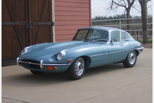 1969 Jaguar E-Type Fixed Head Coupe FHC 4.2L Blue LHD $44.7k In vendita