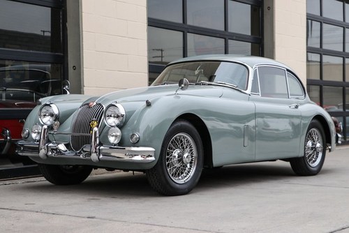 1959 Jaguar XK150 FHC Coupe 15k miles Restored Jade $79.9k In vendita