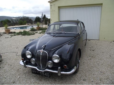 1968 Jaguar MK2 240 Manual with O/d RHD located in Spain For Sale
