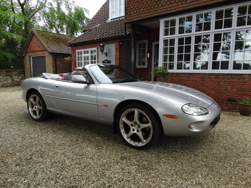 2000 JAGUAR XKR SUPERCHARGED VERKOCHT