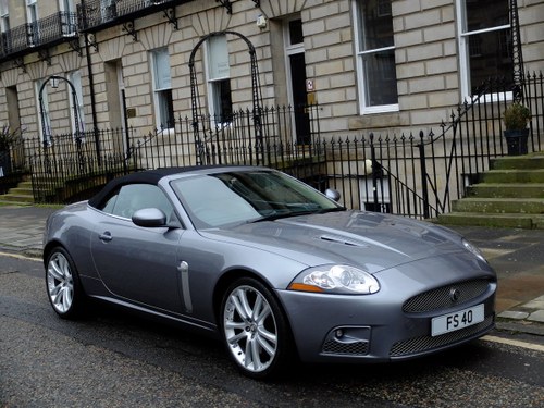 2008 JAGUAR XKR SUPERCHARGED CONVERTIBLE - 42K MILES - STUNNING ! SOLD