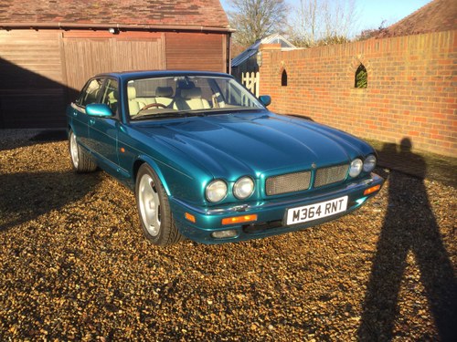 1994 Very rare X300 XJR in Turquoise with Ivory trim SOLD