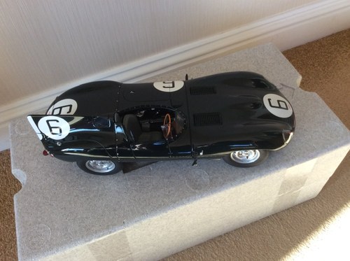 1955 1:12 scale D Type Auto Art model In vendita