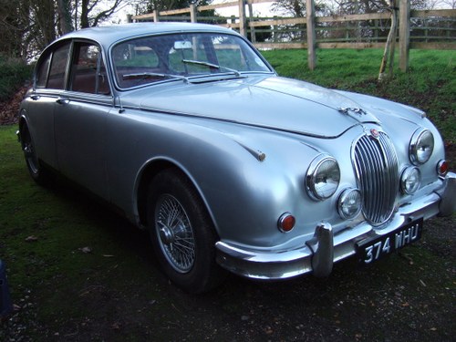 1964 Jaguar Mk 2.Reg No: 374 WHU.[West Ham United} For Sale