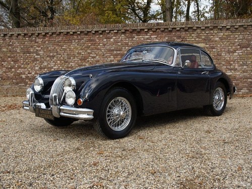 1959 Jaguar XK 150 FHC 3.4 SE matching numbers, factory overdrive For Sale