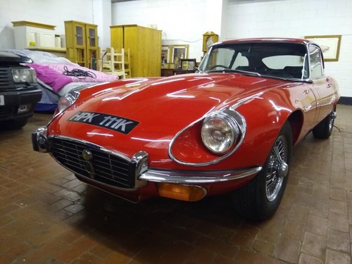 1971 Jaguar E Type Series III for auction Friday 27th March For Sale by Auction