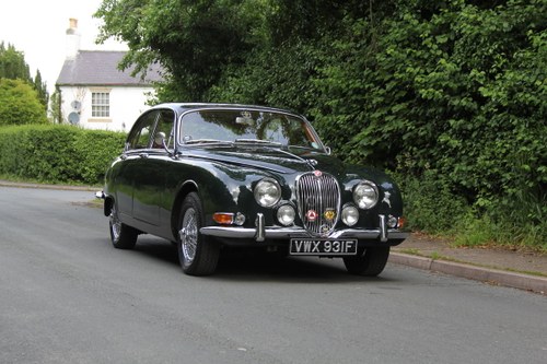 1968 Jaguar S-Type Man O/D, 68k miles warranted, history from new For Sale